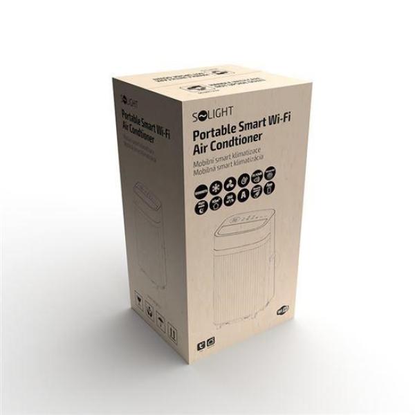 Solight mobilní klimatizace 12000 BTU, smart WiFi, chlazení, odvlhčování, ventilátor9
