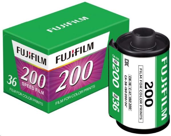 Fujifilm 135 FUJIFILM 200 36EX1 - negativní film /  kinofilm (alternativa Kodak,  Agfa)