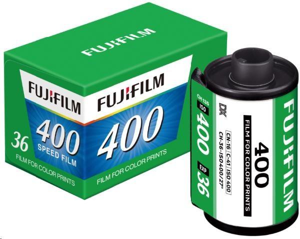 Fujifilm 136 FUJIFILM 400 36EX1 - negativní film /  kinofilm (alternativa Kodak,  Agfa)