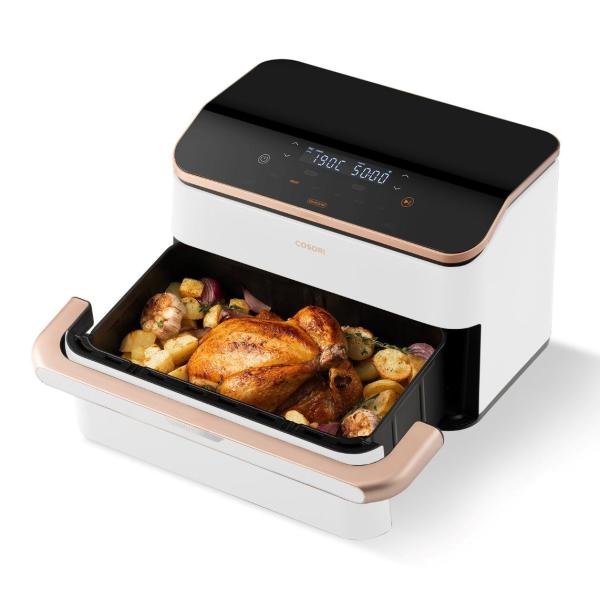 Cosori TF101S Dual blaze TwinFry 10l hozkovzdušná fritéza - bílá1