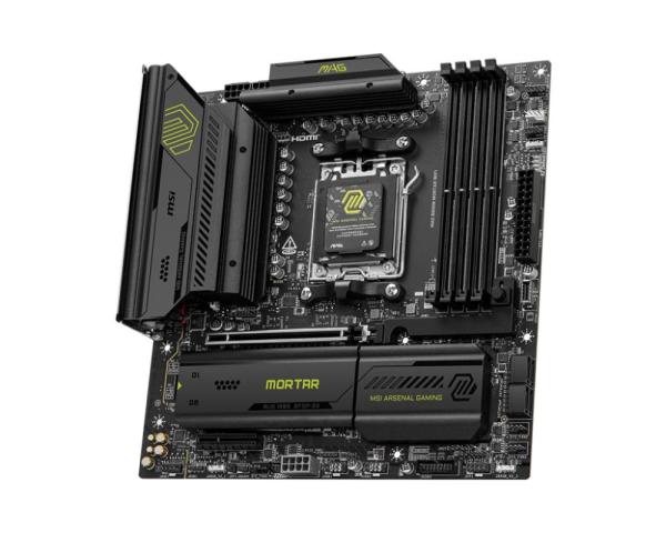 MSI MB Sc AM5 MAG B850M MORTAR WIFI,  AMD B850,  4xDDR5,  1xHDMI,  WiFi,  mATX2