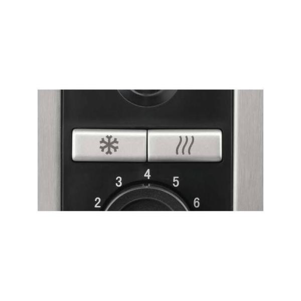 Bosch TAT7203 topinkovač,  1050 W,  stupně opékání,  tlačítko STOP,  přihrádka na drobky,  černý /  nerez1