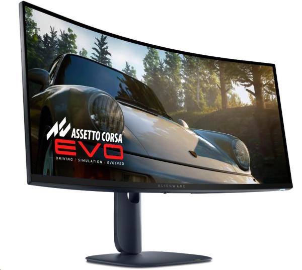DELL LCD GAME-AW3425DW - 34"/ OLED/ 3440x1440/ 21:9/ 240Hz/ 0.03ms/ 1500000:1/ 250 cd/ m2/ HDMI/ DP/ VESA/ 3YNBD (210-BRTW)