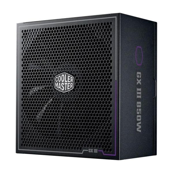 Cooler Master zdroj 850W GX III, 135mm, 80+ Gold, Plně modulární, ATX 3.0