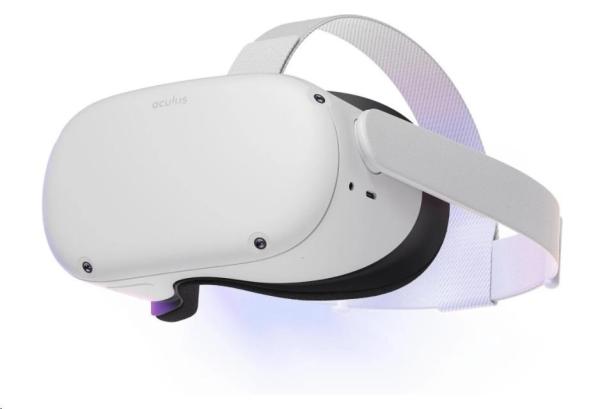 BAZAR Oculus (Meta) Quest 2 Virtual Reality - 256 GB - US adaptér - ROZBALENO/ POUŽITO