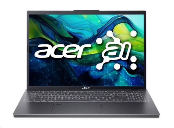 Acer Aspire 16/ A16-71GM-55SS/ U5-125H/ 16"/ WUXGA/ 16GB/ 512GB/ RTX 3050/ W11H/ Gray/ 2R