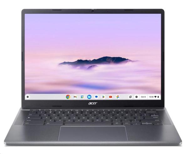 Acer Chromebook Plus 514/ CB514-5HT-34JB/ 3-100U/ 14"/ WUXGA/ T/ 16GB/ 256GB SSD/ UHD/ Chrome/ Gray/ 2R