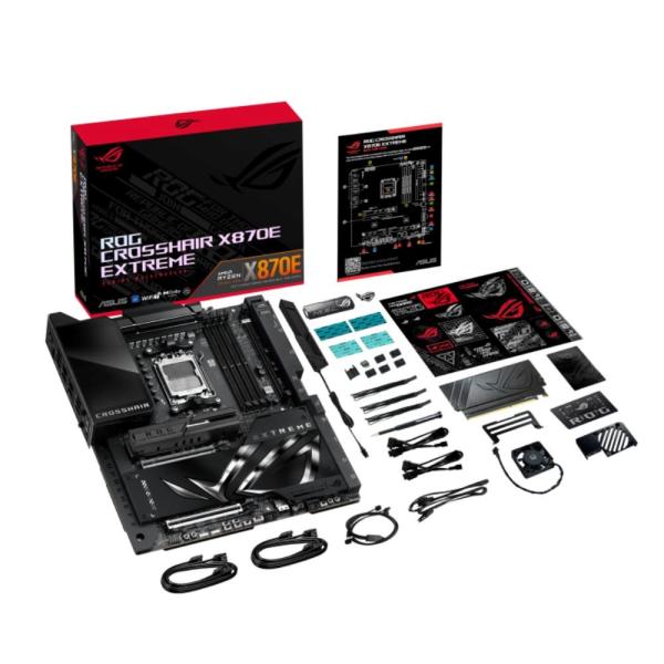ASUS MB Sc AM5 ROG CROSSHAIR X870E EXTREME, AMD X870, 4xDDR5, 1xHDMI, 2xThunderbolt, WiFi, E-ATX7