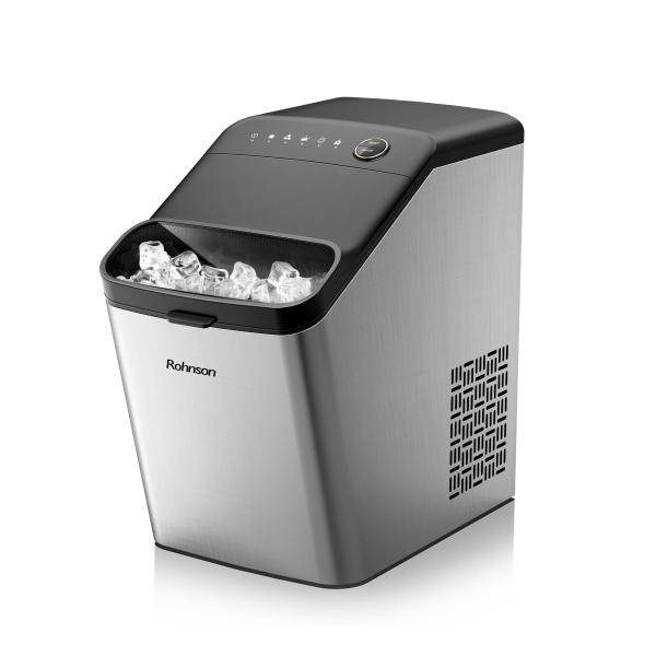 Rohnson výrobník ledu,  135 W,  15 kg za den,  automatické čištění,  chladivo R600a3