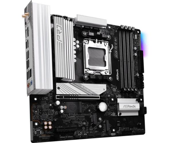 ASRock MB Sc AM5 B850M PRO RS WIFI,  AMD B850,  4xDDR5,  1xDP,  1xHDMI,  WiFi,  mATX3
