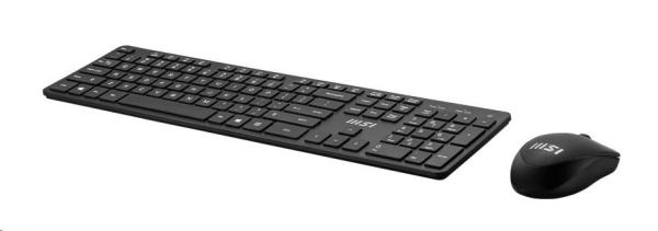MSI set klávesnice a myši COMBO PRO,  bezdrátová,  CZ/ SK lokalizace2