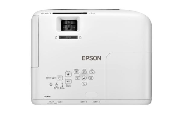 EPSON projektor EB-W55,  WXGA,  16.000:1,  HDMI,  USB,  Wi-Fi REPRO 2W1