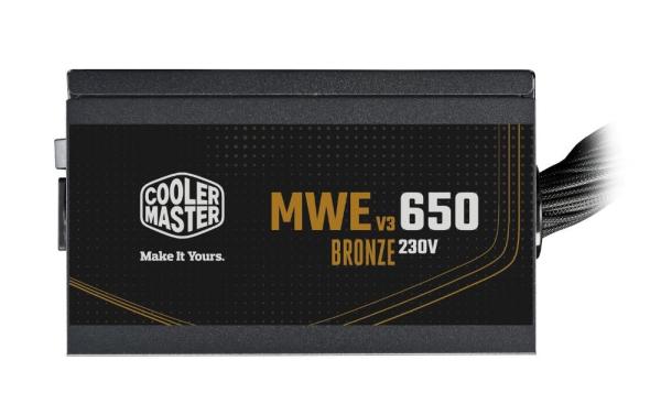 Cooler Master zdroj MWE Bronze 650W V3,  120mm,  80+ Bronze1