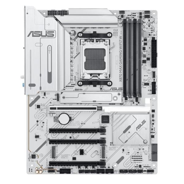 ASUS MB Sc AM5 X870 MAX GAMING WIFI7 W,  AMD X870,  4xDDR5,  2xUSB4,  1xHDMI,  WiFi