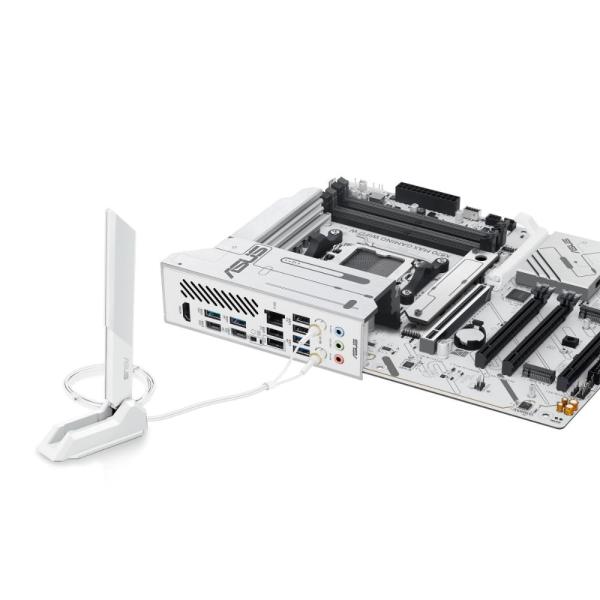 ASUS MB Sc AM5 X870 MAX GAMING WIFI7 W,  AMD X870,  4xDDR5,  2xUSB4,  1xHDMI,  WiFi6