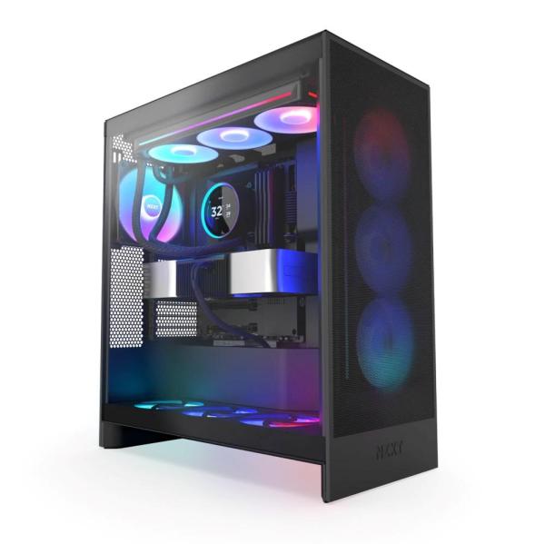 NZXT vodní chladič Kraken 360 ELITE RGB  3x120mm RGB fan  4-pin PWM  LCD disp.  6 let5