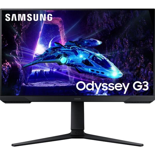 BAZAR - SAMSUNG MT LED LCD Gaming Monitor 24" Odyssey G30D - 1920x1080, VA, 180Hz, Pivot, 95% sRGB, 16,7 mil barev - Poš6