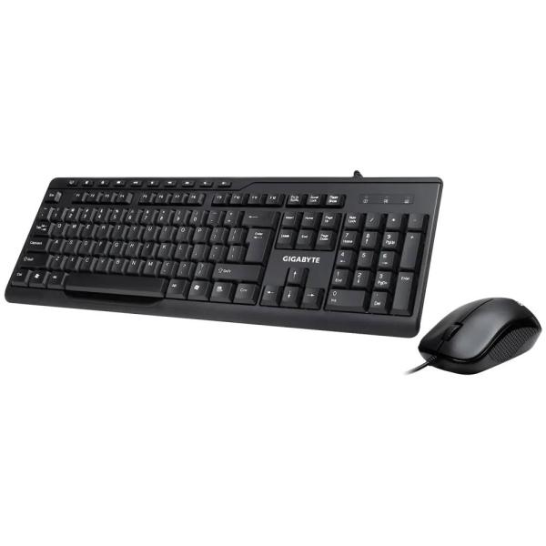 GIGABYTE Set klávesnice + myš GK-KM6300,  Drátová USB,  EN