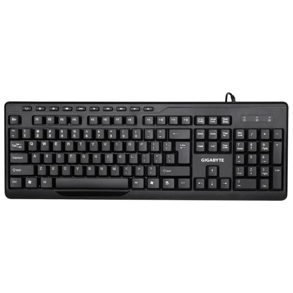 GIGABYTE Set klávesnice + myš GK-KM6300,  Drátová USB,  EN1
