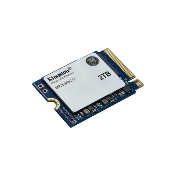 Kingston SSD 2TB NV3,  M.2 2230,  NVMe PCIe Gen4x4,  (R: 6000MB/ s; W: 5000MB/ s)1