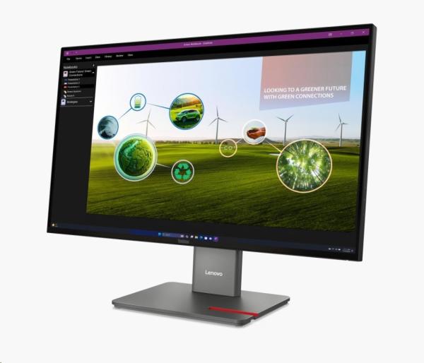 Lenovo ThinkVision/ P27q-40/ 27"/ IPS/ QHD/ 120Hz/ 4ms/ Black/ 3R