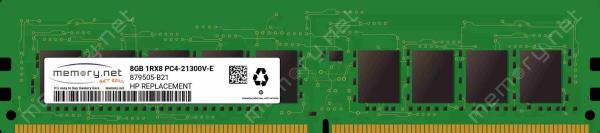 BAZAR - HPE 8GB (1x8GB) SR x8 DDR4-2666 CAS191919 Unbuff Std Mem Kit ml30/ dl20g10/ microserverG10+ - Rozbaleno (Náhradní