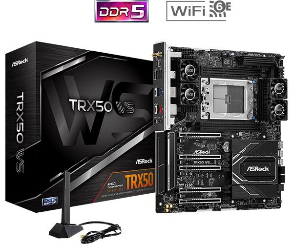 ASRock MB Sc sTRX5 TRX50 WS,  AMD TRX50,  4xDDR5,  E-ATX