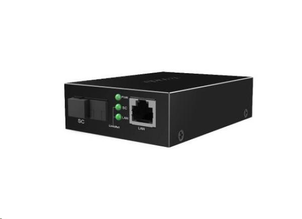Tenda TFC300B Gigabit Media Converter WDM, SM, Tx 1310nm, Rx 1550nm, 1x SC (UPC), 1x GLAN, 3 km