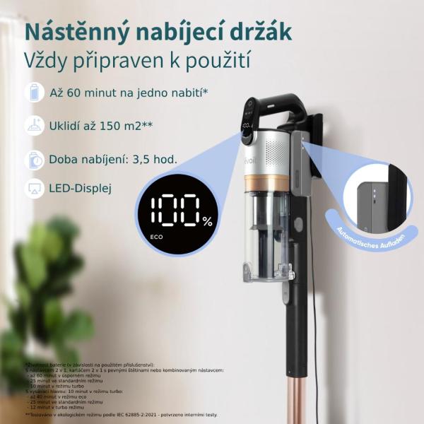 Levoit LVAC-300 Plus 6v1 Aku Turbo Cyclone černý6