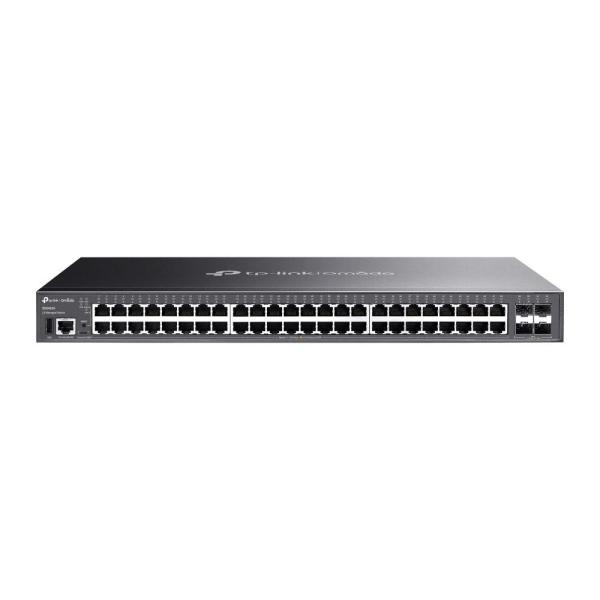 Omada 48-Port Gigabit Stackable Lite L3 Managed Switch with 4 10G Slots
