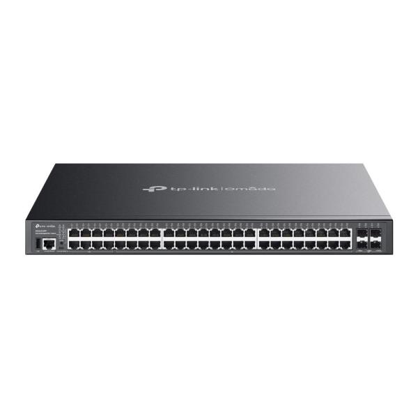 Omada 48-Port Gigabit Stackable Lite L3 Manažment PoE++ Switch with 4 10G Slots