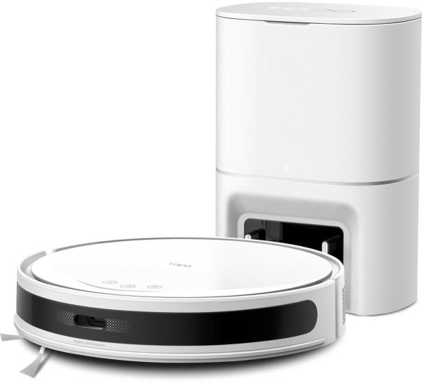 TP-Link Tapo RV20 Max Plus robotický vysavač s mopem a stanicí (LiDAR,  2, 4 GHz,  BT,  bílý)