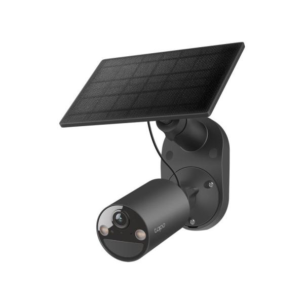 TP-Link Tapo C411 KIT venkovní kamera,  solární panel (3MP,  2K QHD,  1296p,  IR 9m,  WiFi,  micro SD card,  IP65)1