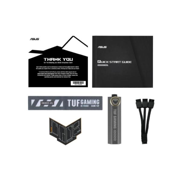 ASUS VGA NVIDIA GeForce RTX 5080 TUF GAMING 16GB OC,  16GB GDDR7,  3xDP,  2xHDMI0