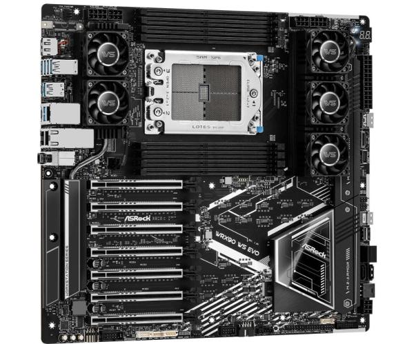ASRock MB Sc sTR5 WRX90 WS EVO, AMD WRX90, 8xDDR5, 1xDP, EEB2