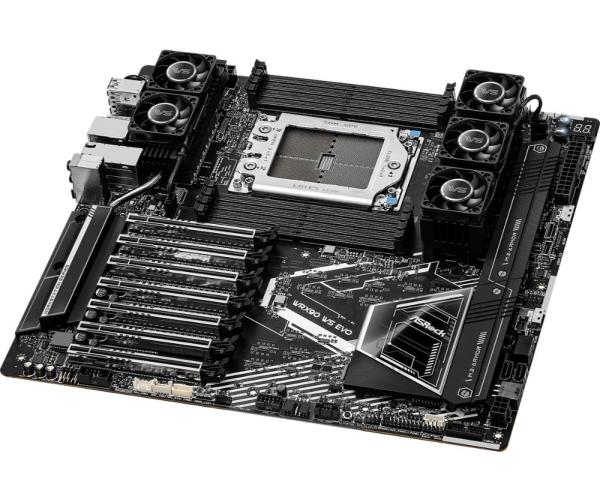 ASRock MB Sc sTR5 WRX90 WS EVO, AMD WRX90, 8xDDR5, 1xDP, EEB3