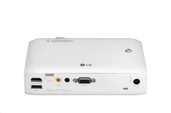 LG projektor PF510G - DLP,  1280x720,  HDMI /  MHL,  USB,  speaker,  LED 30.000hodin5