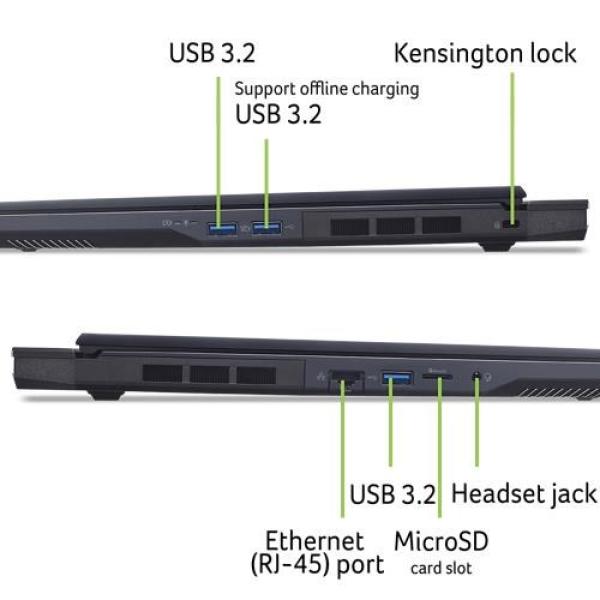ACER NTB Predator Helios Neo 16 AI (PHN16-73-91XS), Ultra9-275HX, 16"WQXGA, 32GB, 1TB SSD, RTX 5060, Linux, Black10