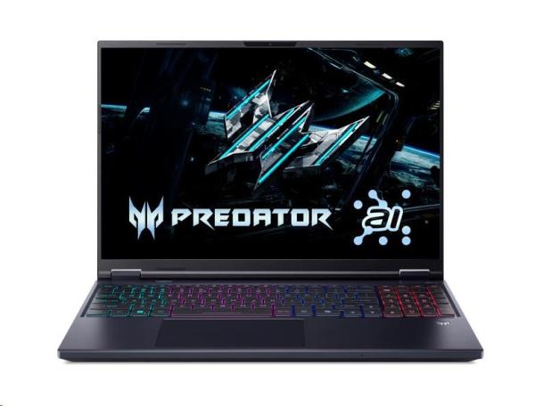 ACER NTB Predator Helios Neo 16 AI (PHN16-73-91XS), Ultra9-275HX, 16"WQXGA, 32GB, 1TB SSD, RTX 5060, Linux, Black3