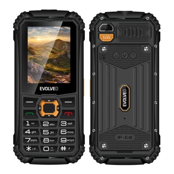 EVOLVEO StrongPhone Q1, IP68 odolný Dual SIM telefón, 2, 4