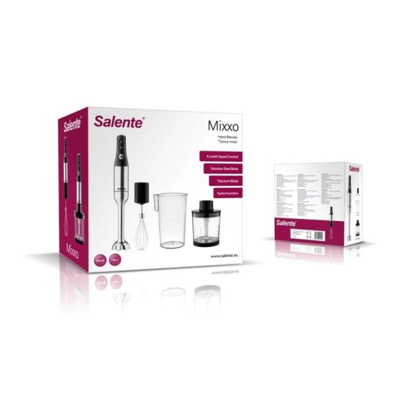 SALENTE Mixxo multifunkční tyčový mixér 3v1,  1200 W,  nerez,  černá8