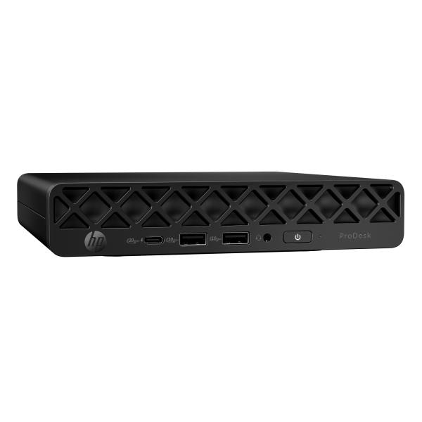 HP PC ProDesk 4 Mini G1i AI,  Ultra 5 225T,  1x16GB, 512GB, UHD (Arc) 2Xe LPG, WiFi 6e+BT,  kl. a myš, 90W,  2xDP+HDMI, Win11Home1