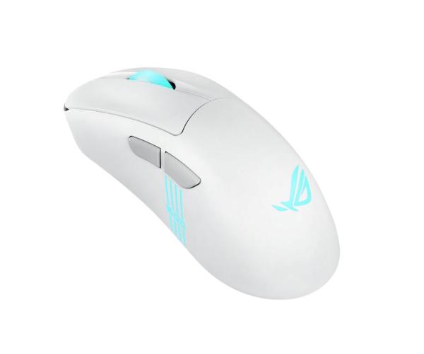 ASUS myš ROG Keris II Origin, bezdrátová herní myš, bílá5