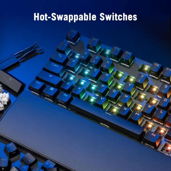 ASUS klávesnice ROG STRIX SCOPE II X,  mechanická,  drátová,  ROG NX Snow V2,  CZ/ SK9