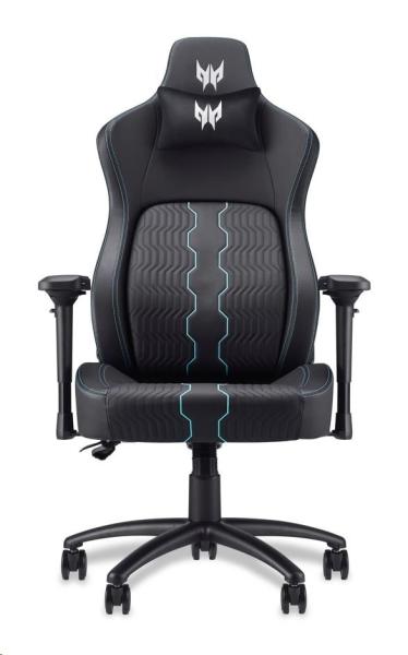 ACER herní křeslo/ židle Predator Rift Pro, 4D područky, zádová opěrka, otočná konstrukce, Black