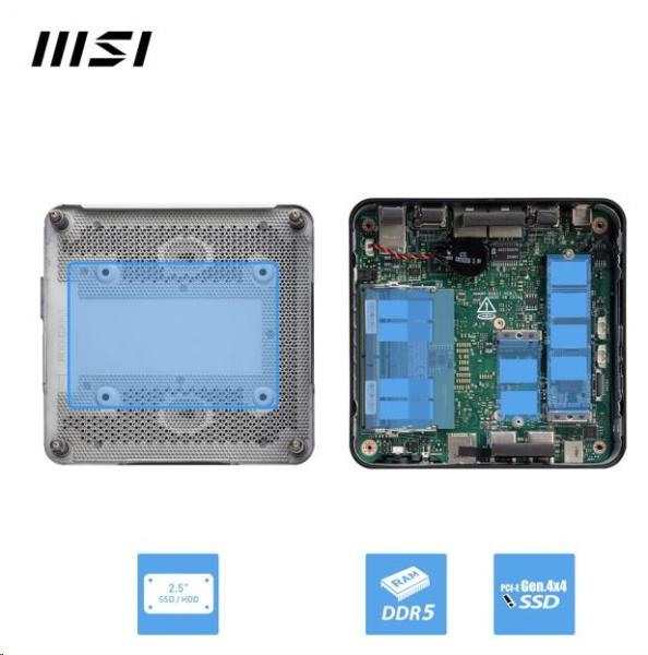 MSI PC Cubi NUC 1MG-238BEU,  Core5-120U,  N/ A,  N/ A SSD,  No OS,  Black9