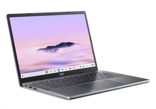 ACER NTB Chromebook Plus 514 (CB514-6HT-32YA), Core3 N355, 14" 1920x1200, 8GB, 256GB SSD, Intel, Chrome OS, Steel Gray3