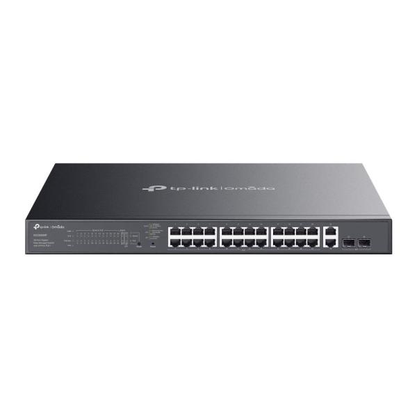 TP-Link OMADA switch ES228GMP (26xGbE, 2xSFP, 24xPoE+, 384W)