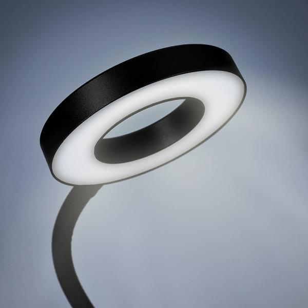 Solight LED stmívatelná stolní lampička s klipem, 300lm, nastavitelná teplota světla, USB7
