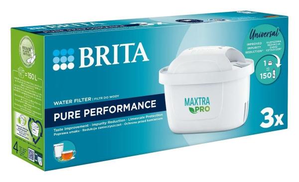Brita Maxtra Pro Pure Performance vodní filtr,  3 kusy